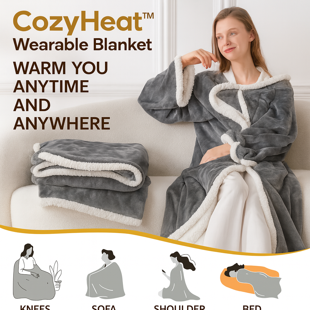 CozyHeat™ Wearable Blanket