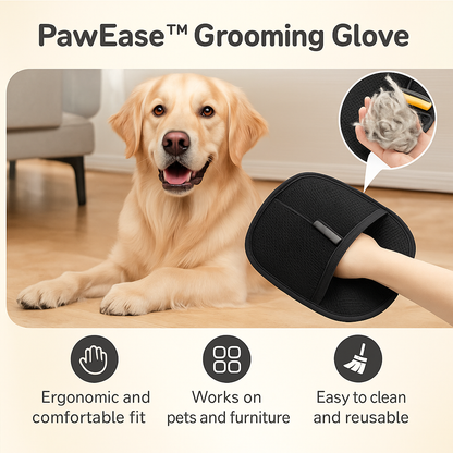 PawEase™ Grooming Glove