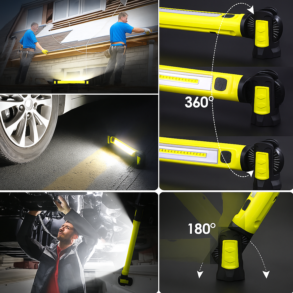 LumiFlex™ Magnetic Work Light