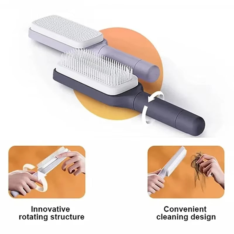 AirFlex™ Self-Cleaning Hair Brush