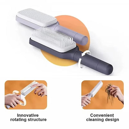 AirFlex™ Self-Cleaning Hair Brush